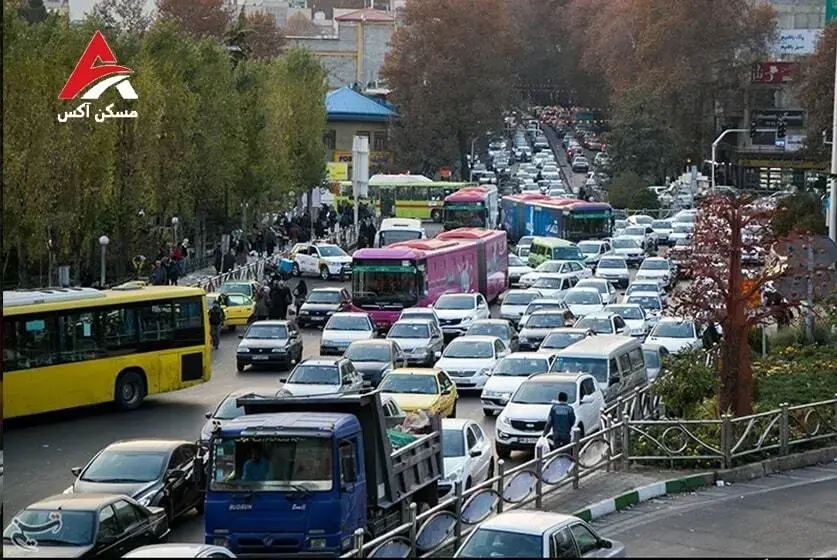 خطوط حمل و نقل اتوبوسرانی و بی آر تی BRT تجریش جهت دسترسی آسان به این محله